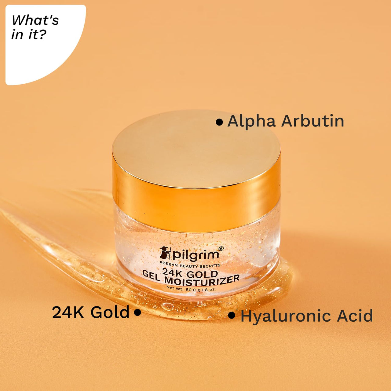 PILGRIM 24k Gold Gel Moisturizer 50g