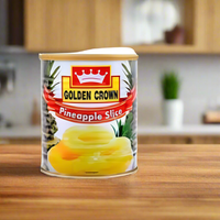 Thumbnail for GOLDEN CROWN-Pineapple Slice in Syrup-840gm (Pack of 24Pcs)