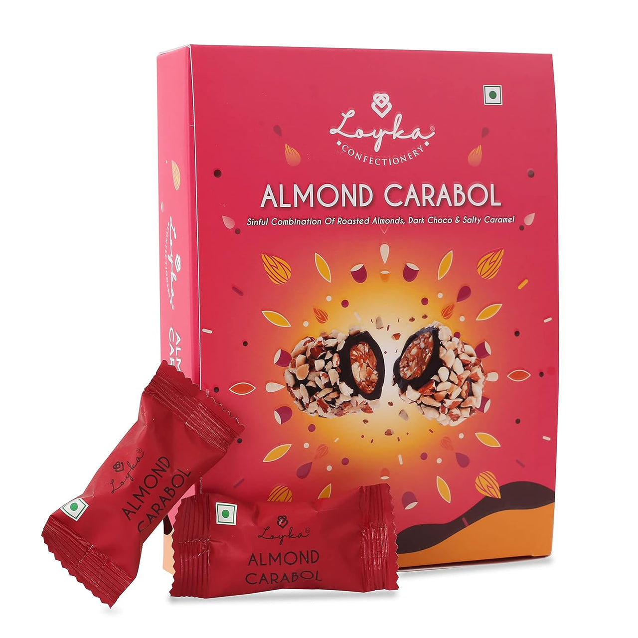 Loyka Almond Carabol -150g 14 pcs