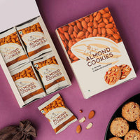 Thumbnail for Loyka Almond Cookies -12 pcs- No Maida, Eggless