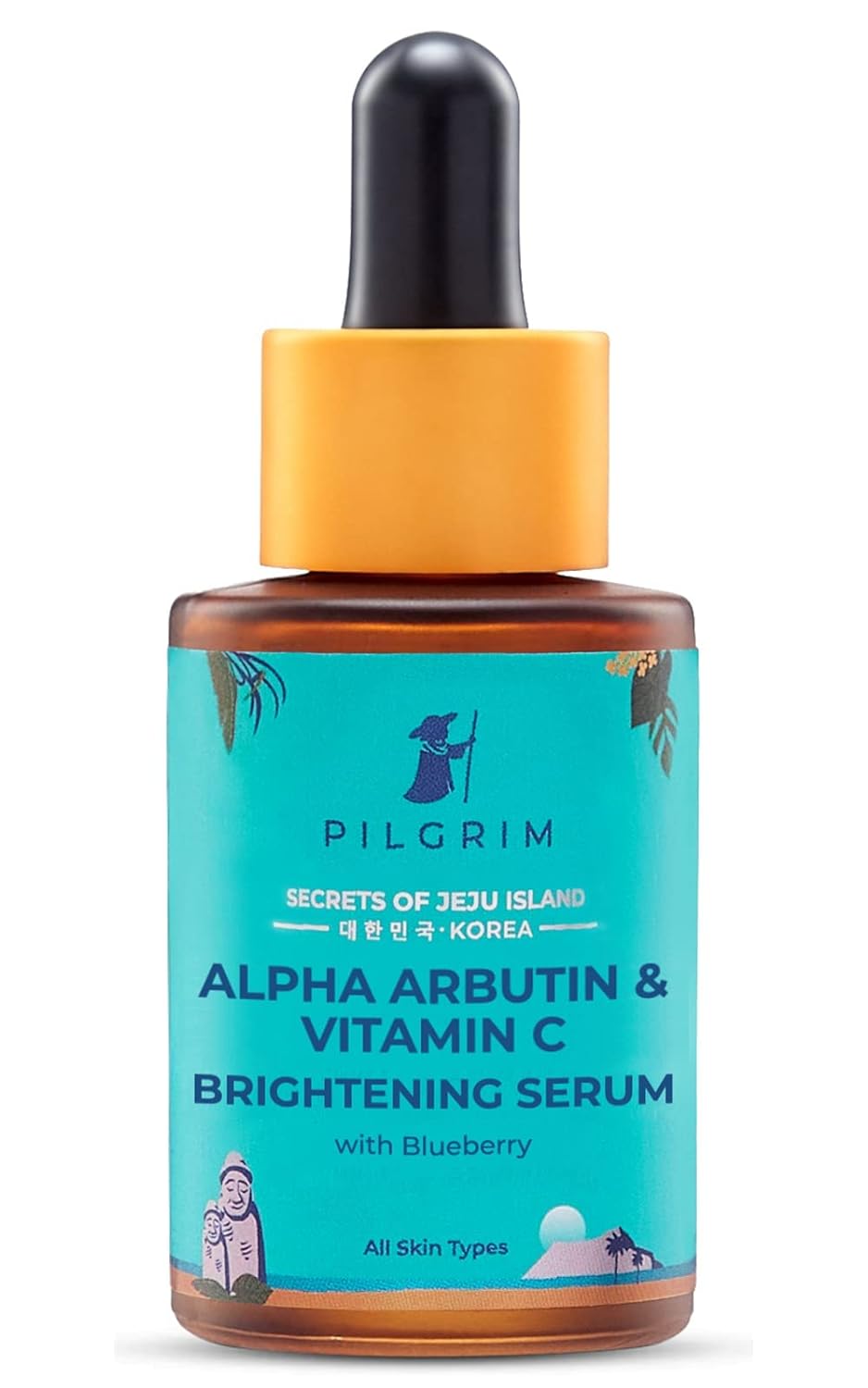 PILGRIM - Korean 2% Alpha Arbutin & 3% Vitamin C Brightening Face Serum 30ml