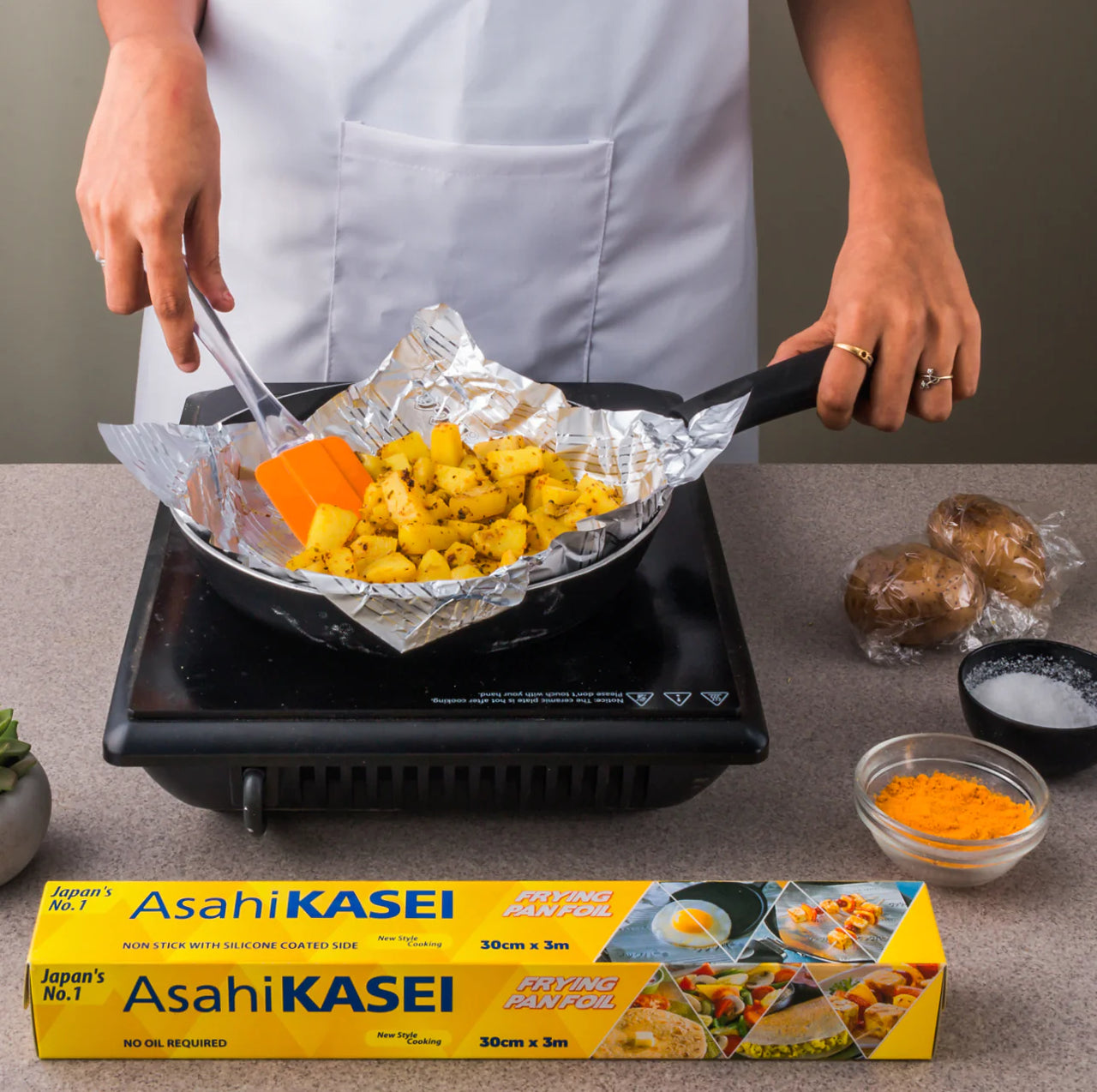 ASAHI KASEI-Fry Pan Foil-30cm x 3m