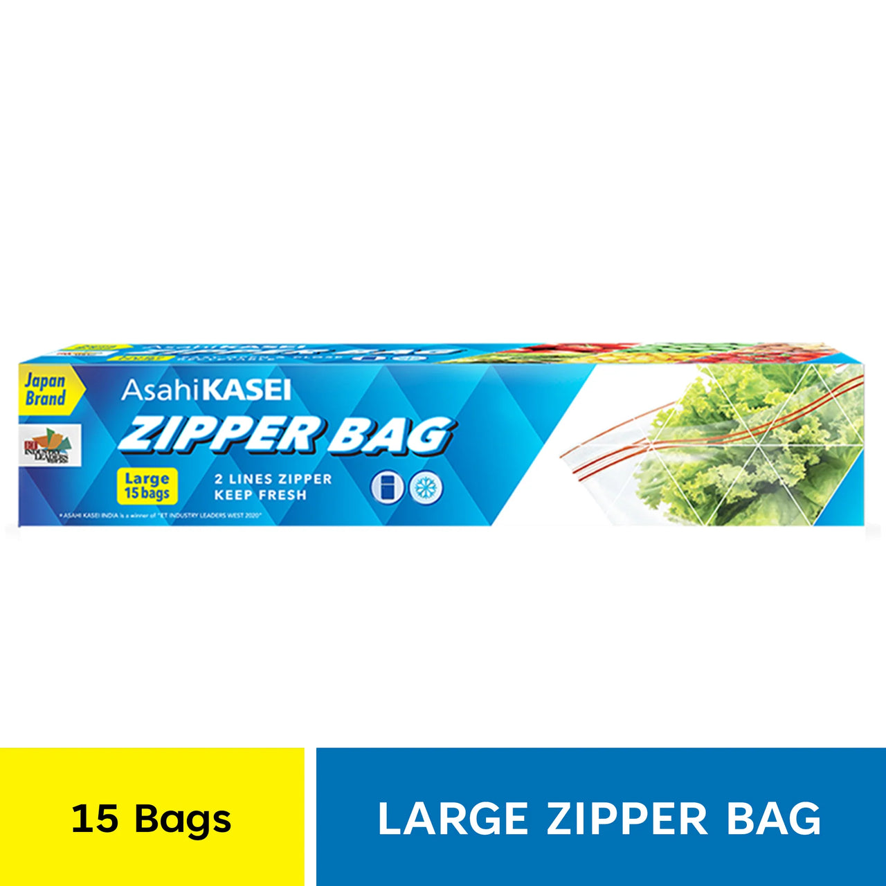 ASAHI KASEI-Zipper Bag- 27cm x 28cm-15Bags