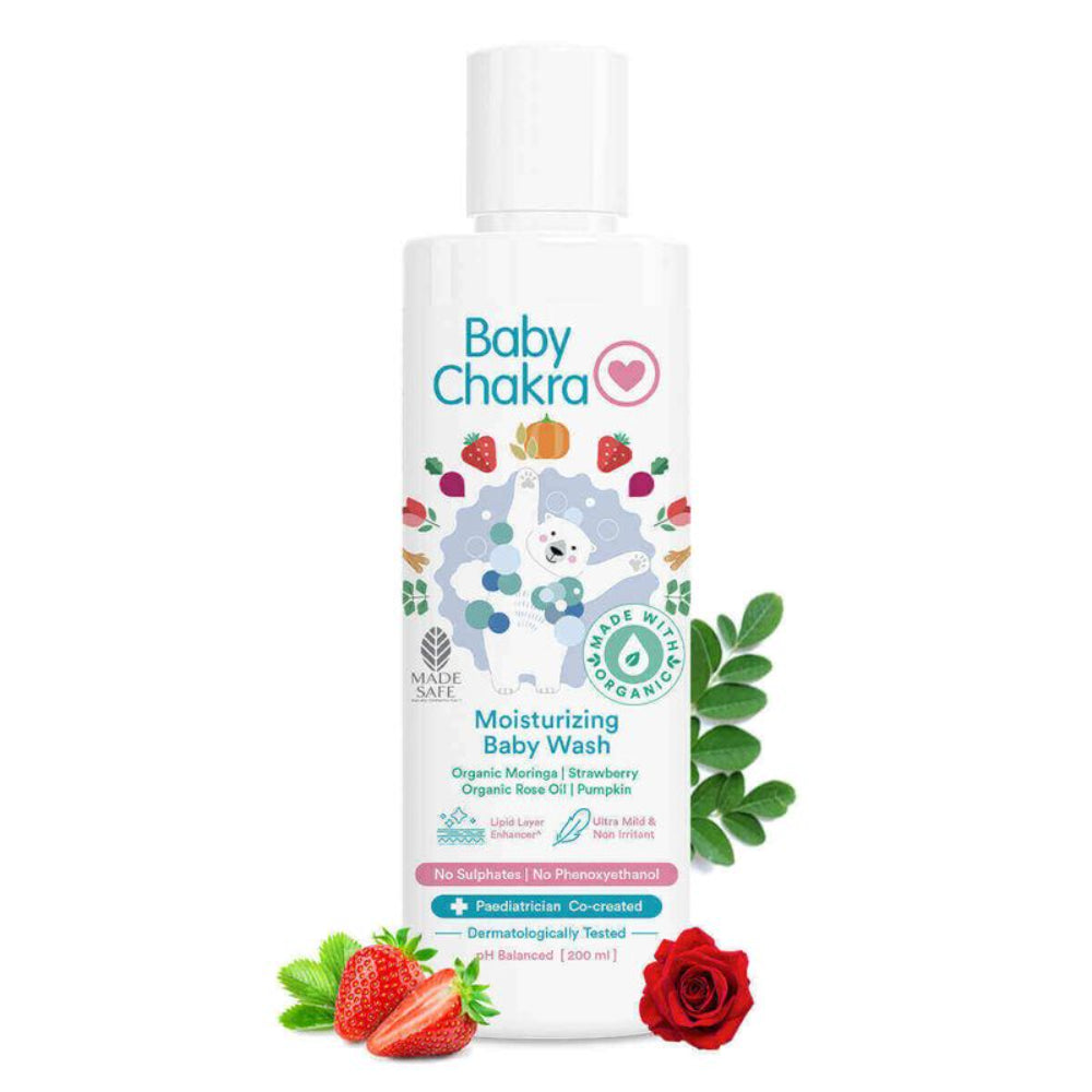 BABY CHAKRA-Moisturizing Baby Wash-200ml