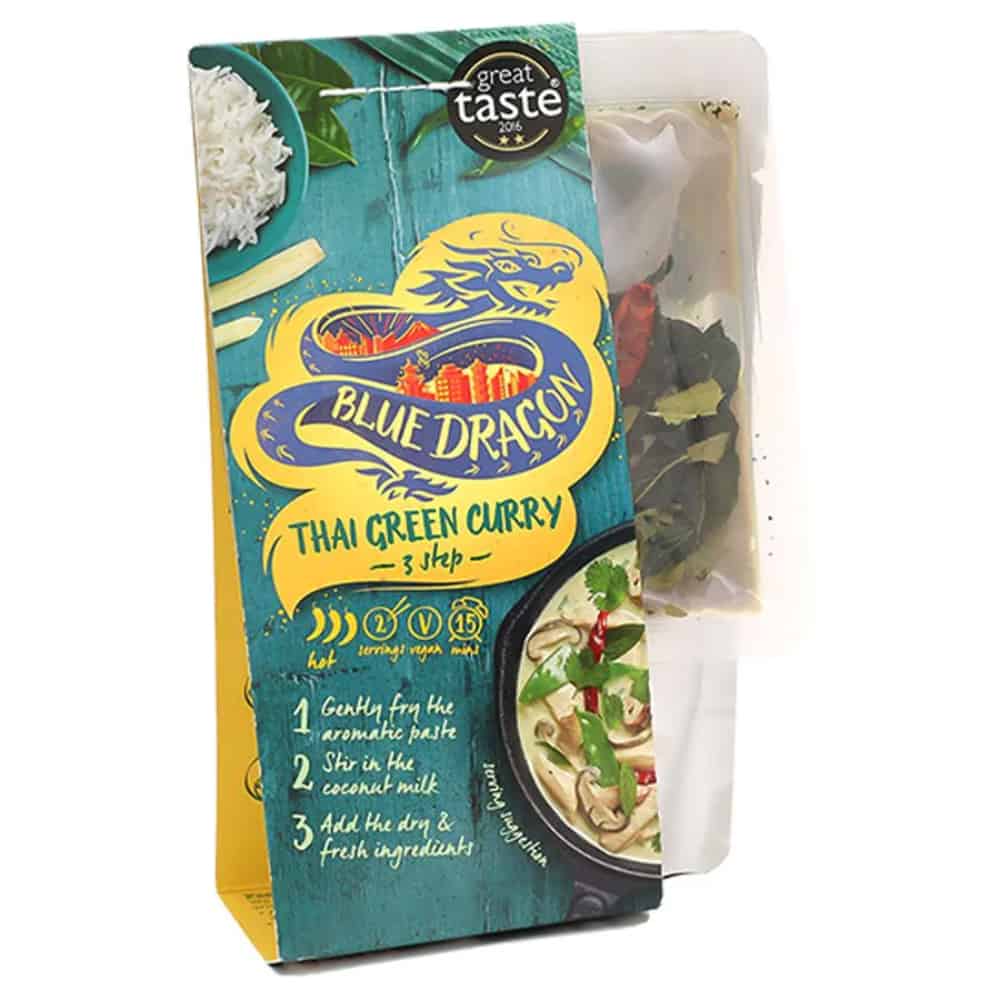 BLUE DRAGON-Cup Noodles-Thai Green Curry Flavour-63g