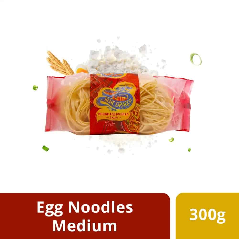 BLUE DRAGON-Egg Noodles-Medium-300g