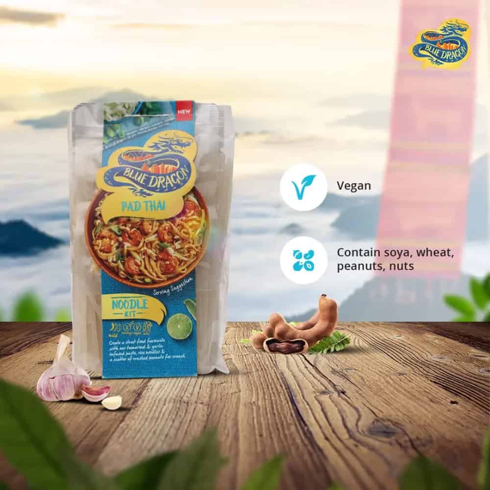 BLUE DRAGON-Pad Thai-Noodles Kit-201g