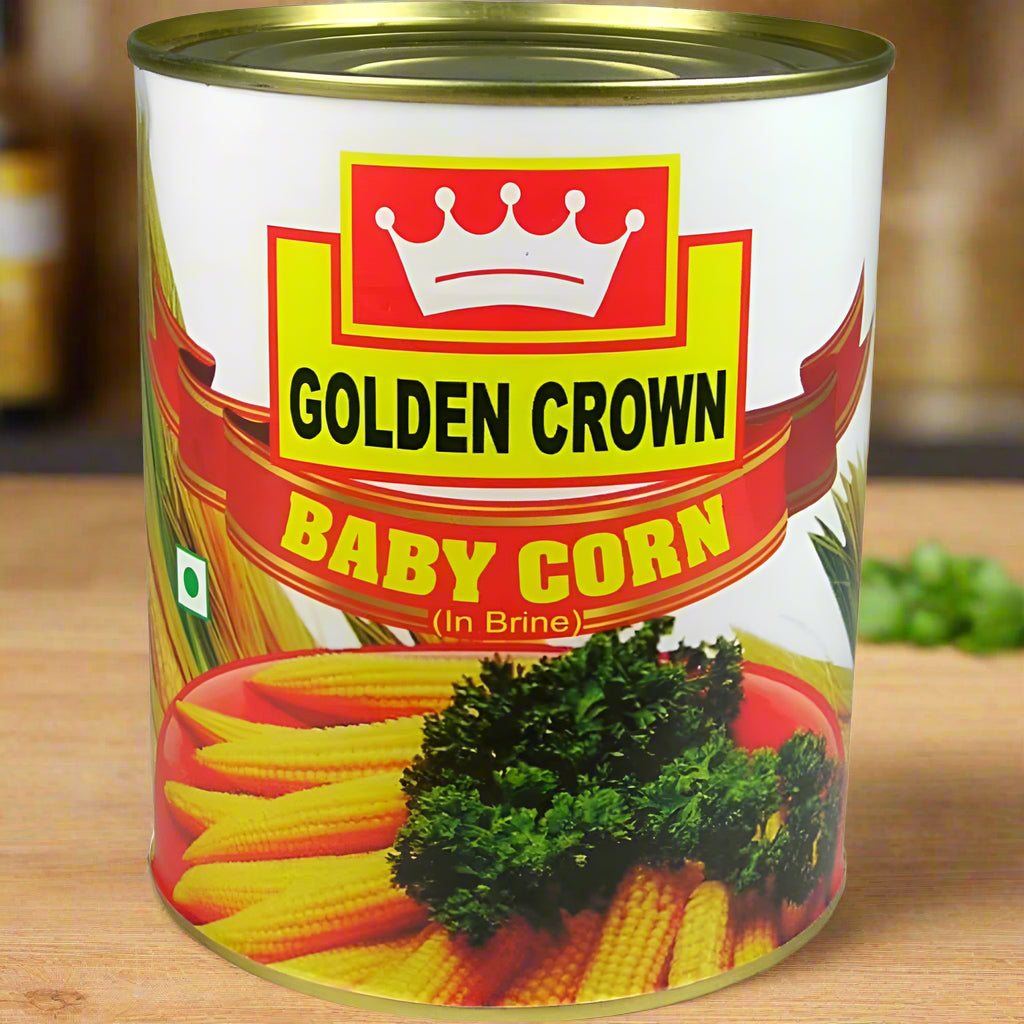 GOLDEN CROWN-Baby Corn in Brine-850g