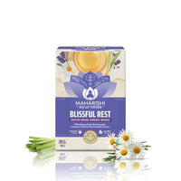Thumbnail for Blissful Rest Ayurvedic Sleep Tablets Alternative | Herbal Tea 30gm