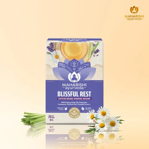 Blissful Rest Ayurvedic Sleep Tablets Alternative | Herbal Tea 30gm