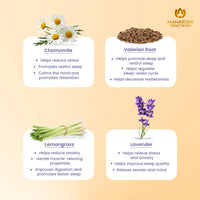 Thumbnail for Blissful Rest Ayurvedic Sleep Tablets Alternative | Herbal Tea 30gm