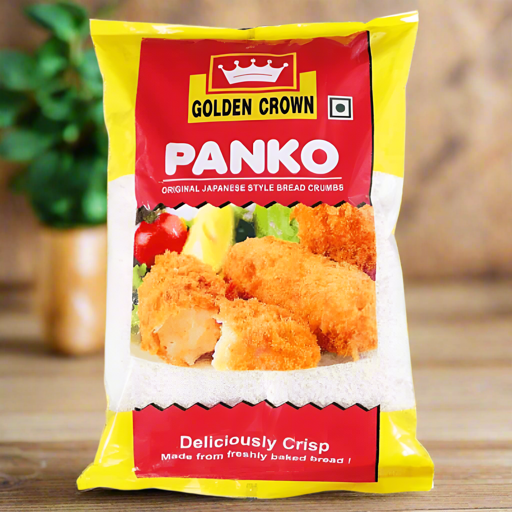 GOLDEN CROWN - Bread Crumbs-Panko-10Kg (Pack of 10 x 1Kg Each)