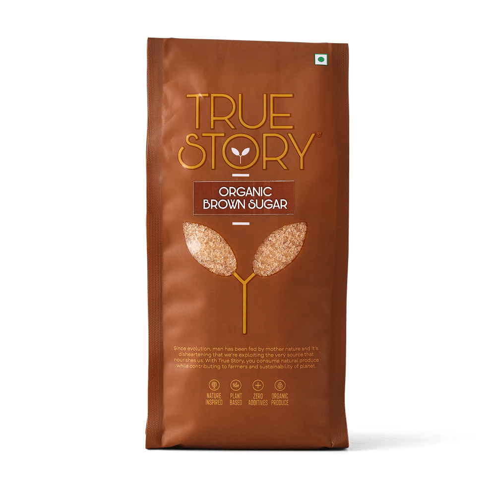 TRUE STORY - Organic Brown Sugar 500gm