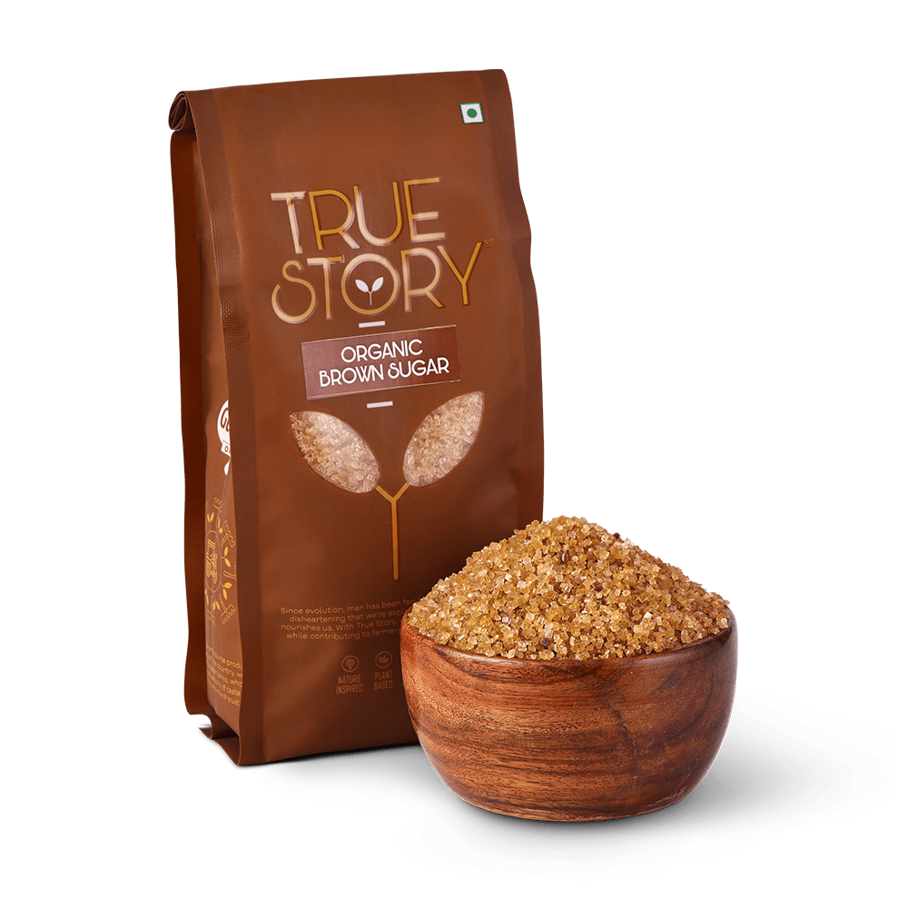 TRUE STORY - Organic Brown Sugar 500gm