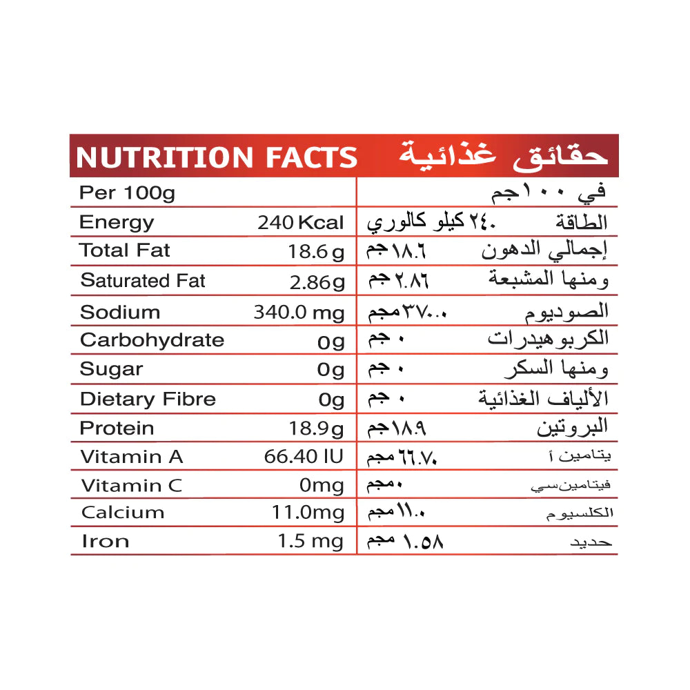 TASTY NIBBLES-Canned Tuna Chunks-White Meat In Sunflower Oil-185g