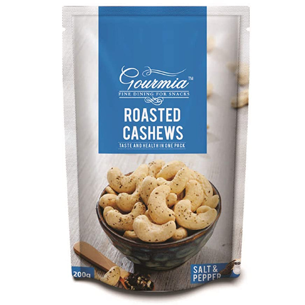 GOURMIA-Cashews Salt and Pepper-200g