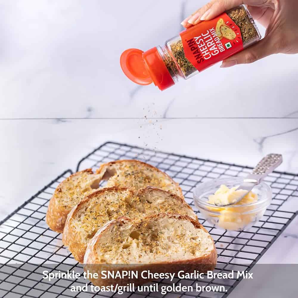 SNAPIN-Cheesy Garlic Bread Mix-50g