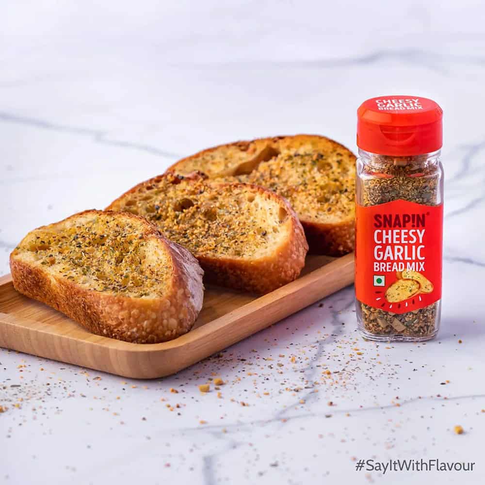 SNAPIN-Cheesy Garlic Bread Mix-50g