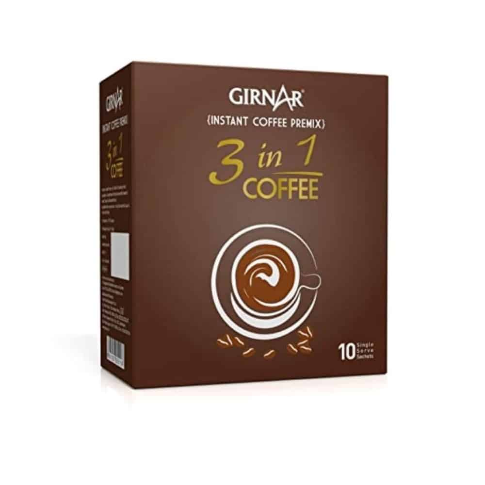 GIRNAR- Instant Premix 3 in 1 Coffee -10 Sachets