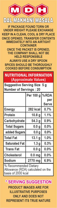 Thumbnail for MDH-Dal Makhani Masala-100g