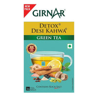 Thumbnail for GIRNAR-Detox Green Tea – Desi Kahwa (36 Tea Bags)-90g