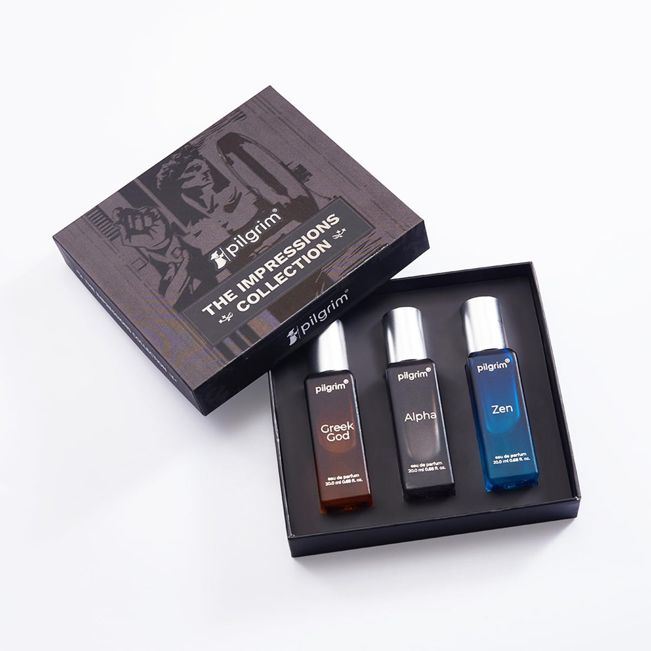 PILGRIM - The Impressions Collection 3 in 1 Gift Box Perfume For Men (3x20ml)