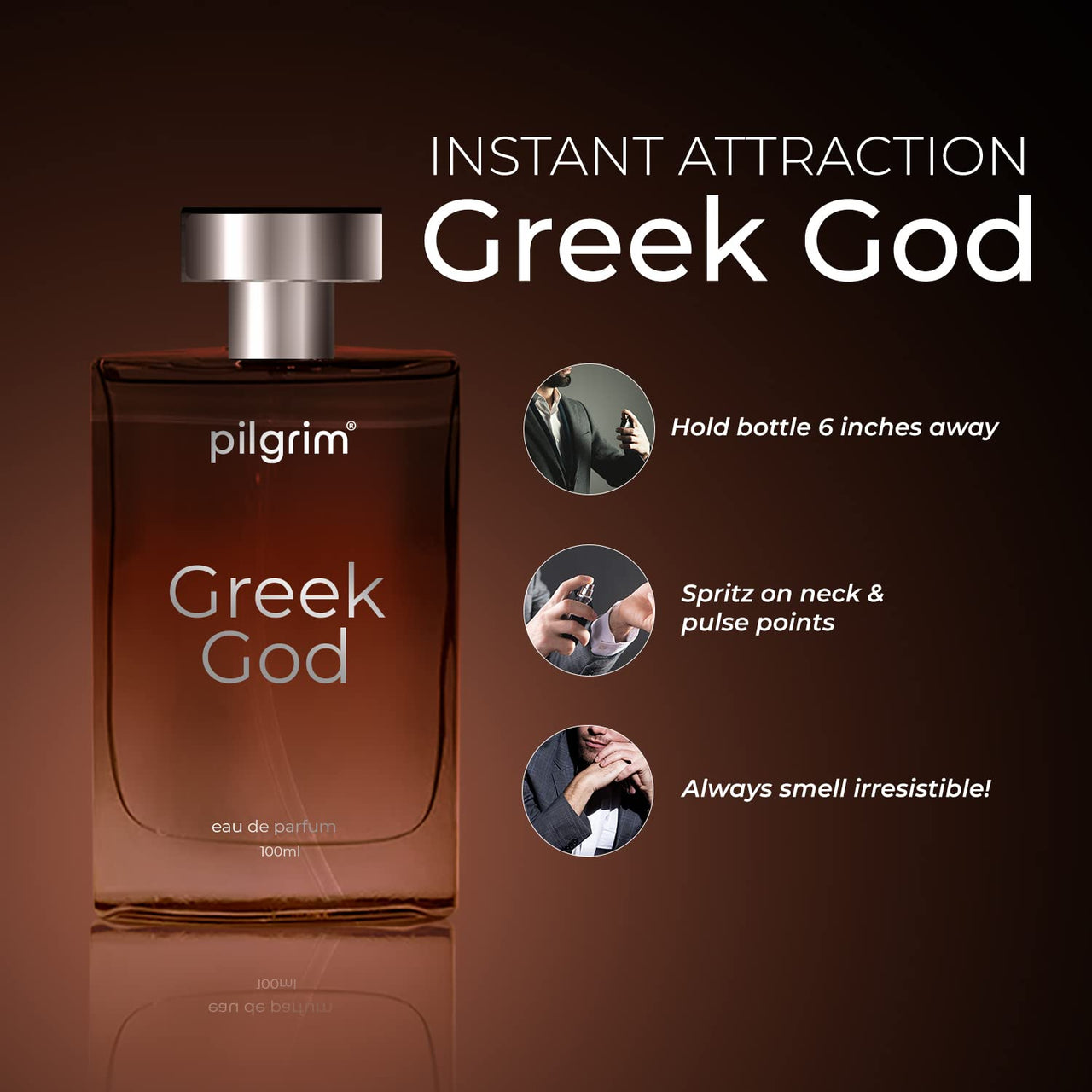 PILGRIM - Greek God perfume for men 100ml