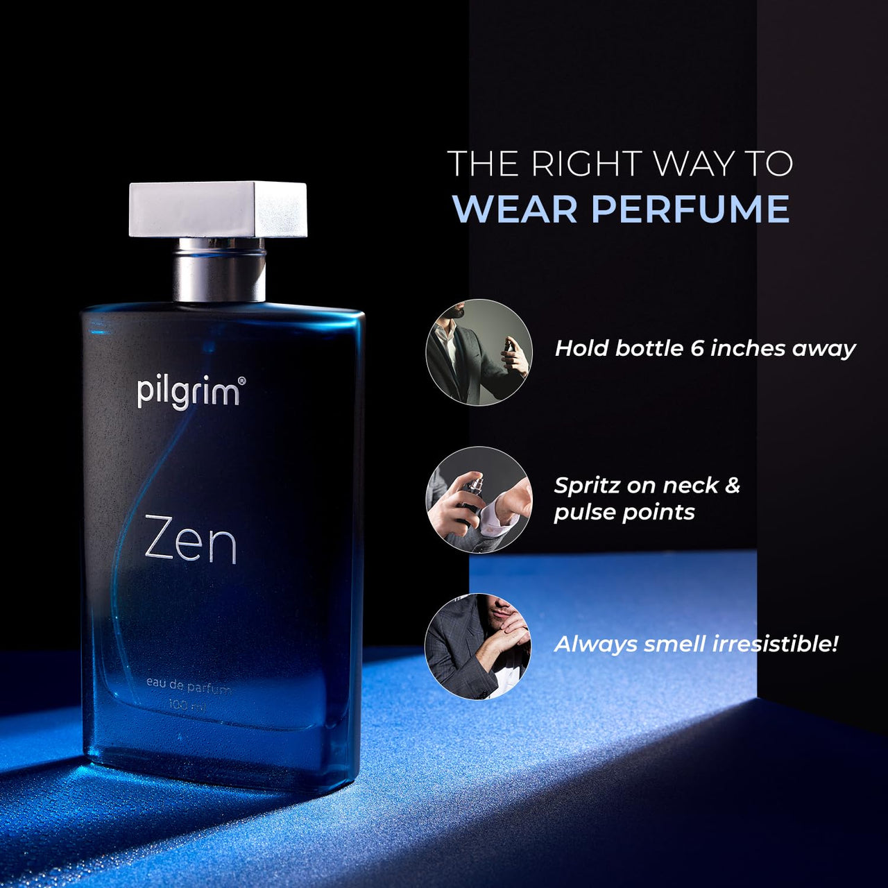 PILGRIM - Zen perfume for men 100ml