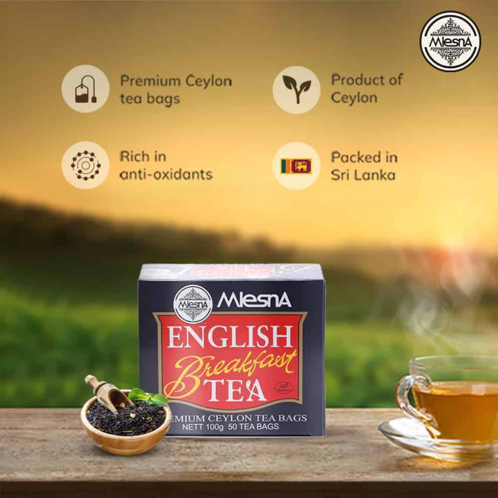 MLESNA-English Breakfast Tea-100g