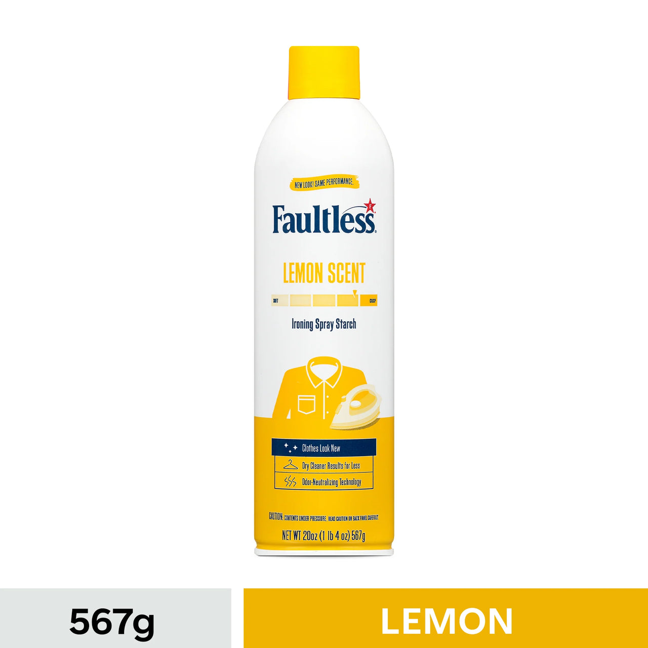 FAULTLTESS-Heavy Hold-Lemon-567g-Spray