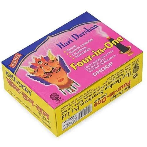 HARIDARSHAN-Four-in-One Dhoop-16 Sticks Pack of 12