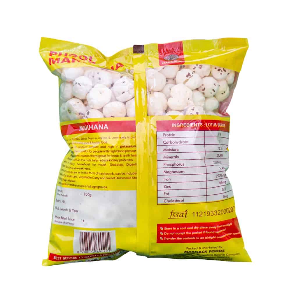 MAKNACK-FoxNut/Makhana-Bold-100g