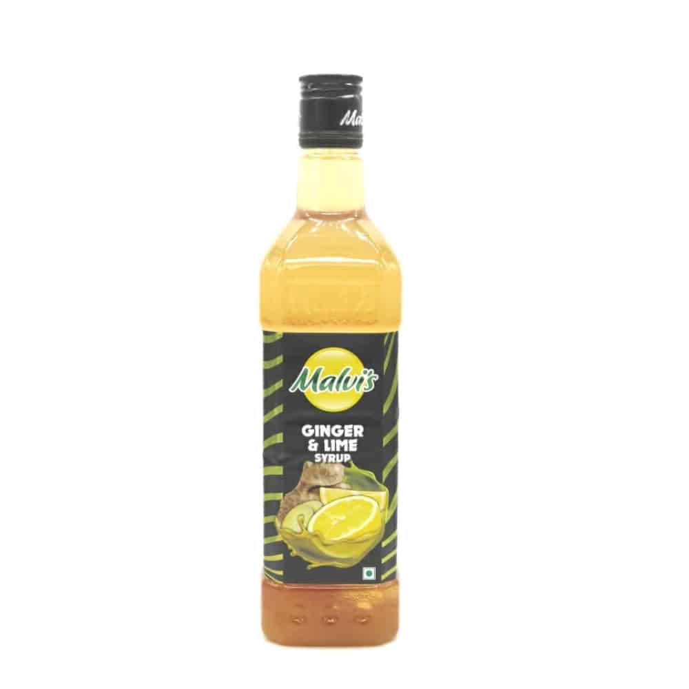 MALVIS-Ginger Lime Syrup-750ml