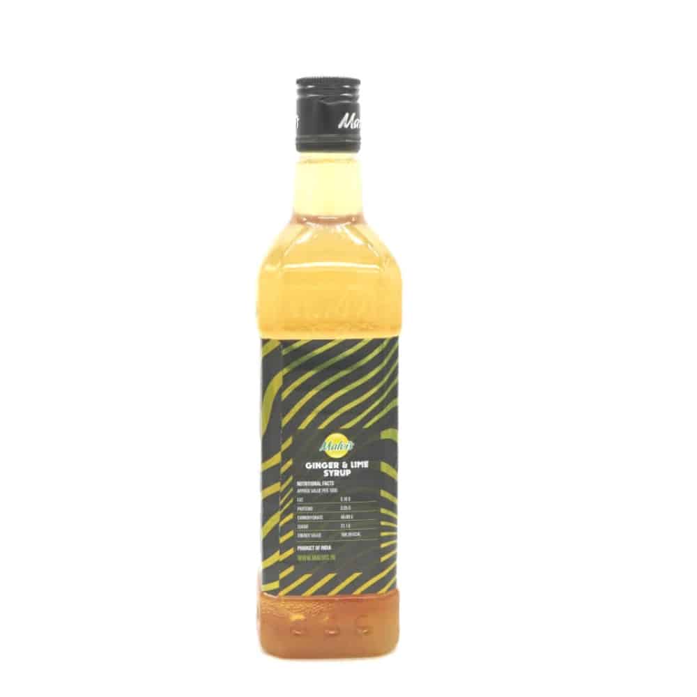 MALVIS-Ginger Lime Syrup-750ml