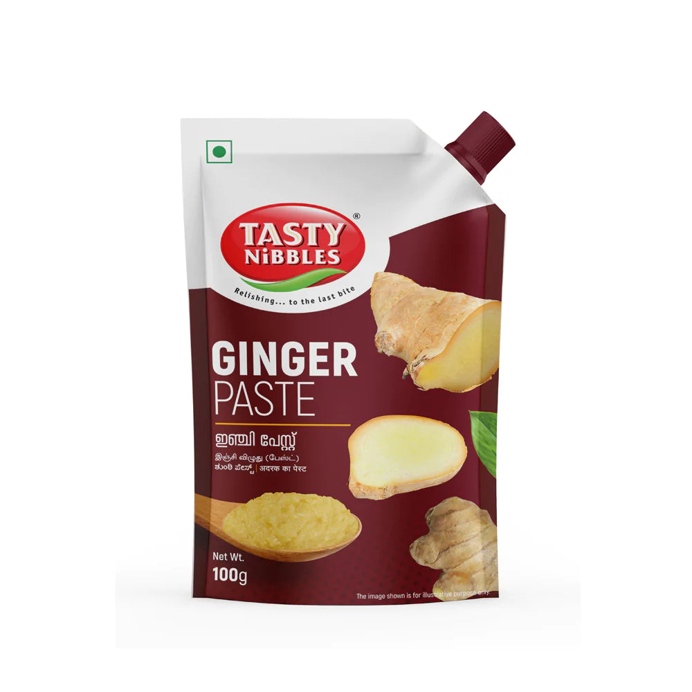 TASTY NIBLLES-Ginger Paste-Pouch-100g