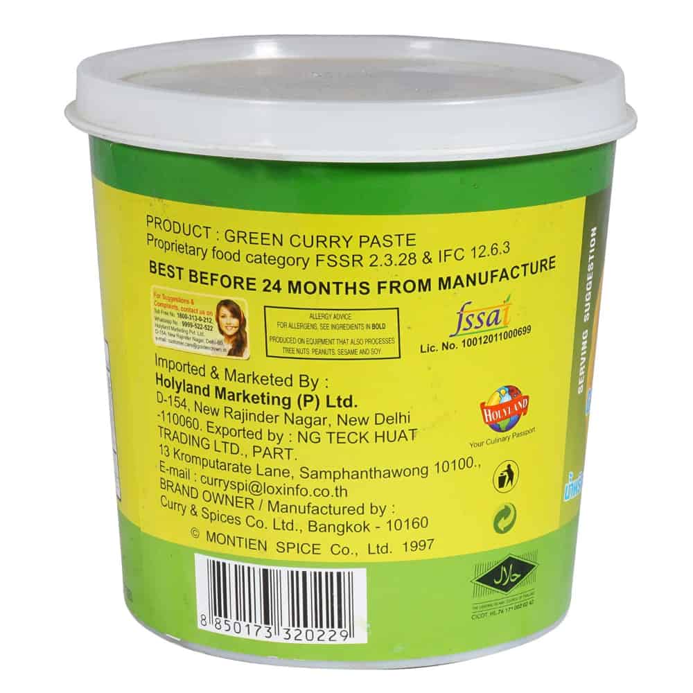 NAMJAI-Green Curry Paste-1kg-Non Veg