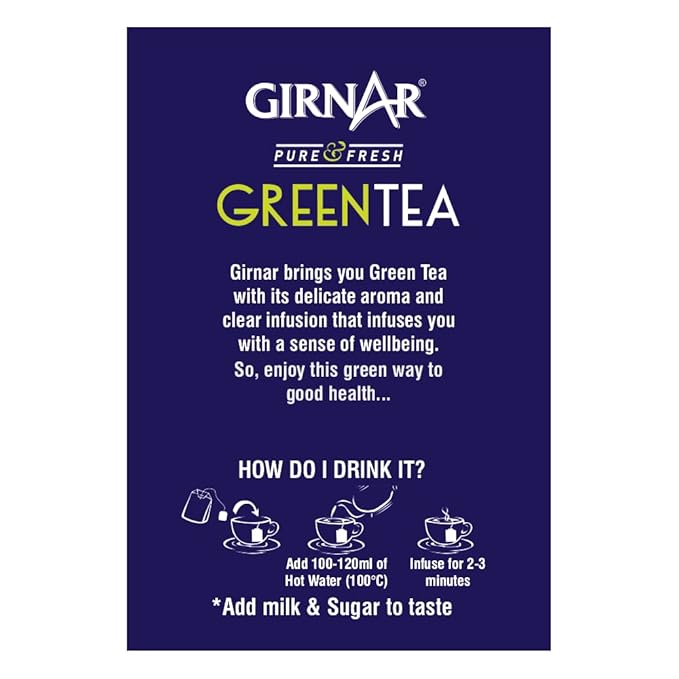 GIRNAR- Green Tea -25 Tea Bags