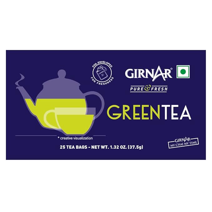 GIRNAR- Green Tea -25 Tea Bags