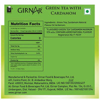 Thumbnail for GIRNAR-Green Tea with Cardamom -10 Tea Bags