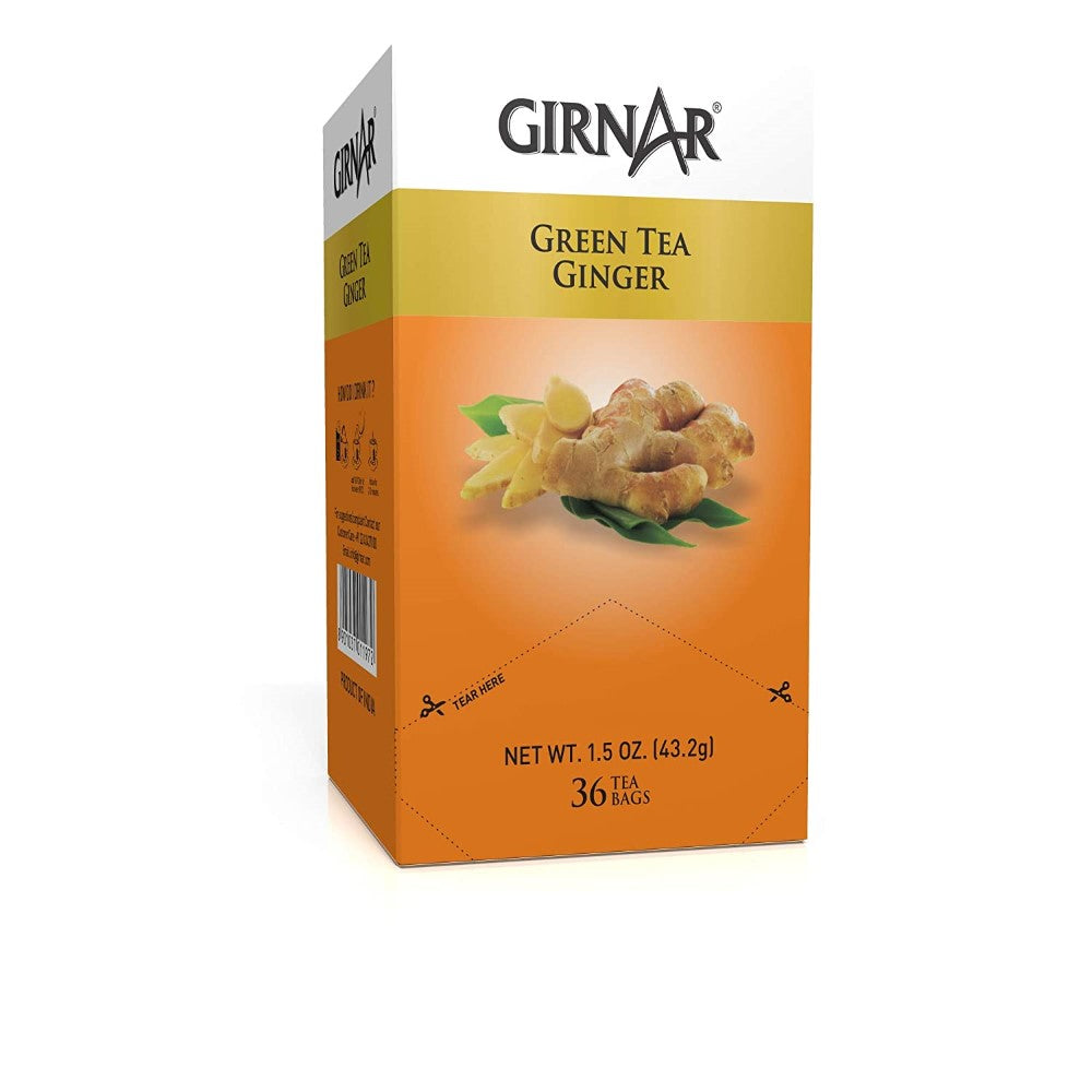 GIRNAR-Green Tea with Ginger-36 Tea Bags