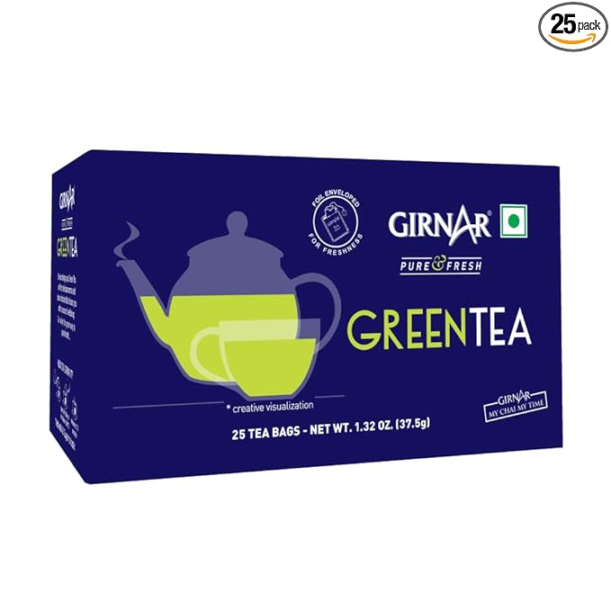 GIRNAR- Green Tea -25 Tea Bags