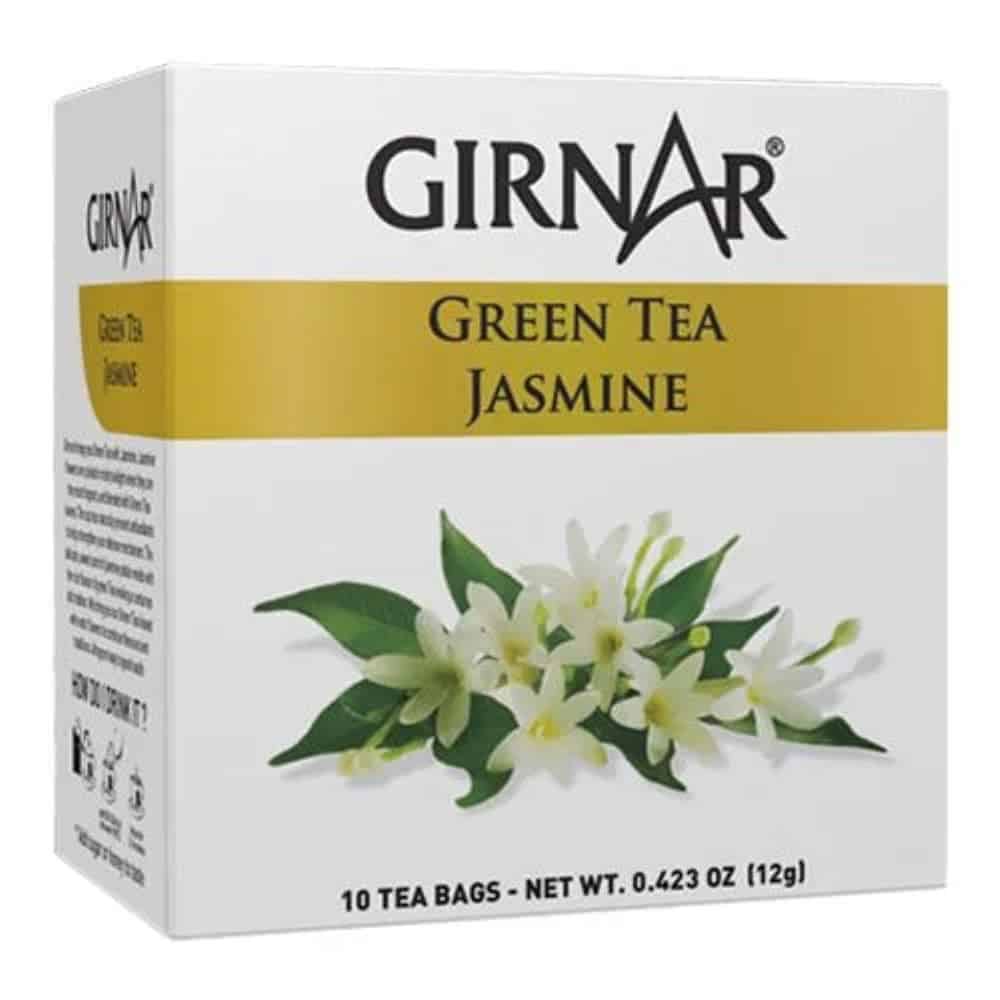 GIRNAR- Green Tea with Jasmine -10 Tea Bags