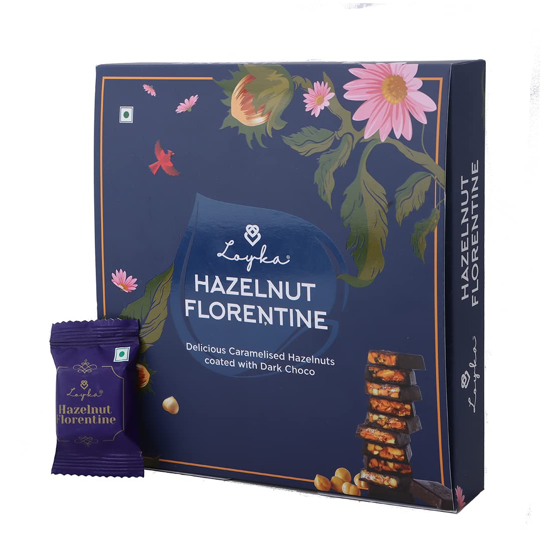 Loyka Hazelnut Florentine Box - 12 pcs