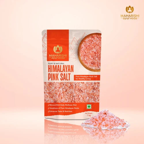 Pure Himalayan Pink Salt 1 Kg | Mineral-Rich Rock Salt Benefits
