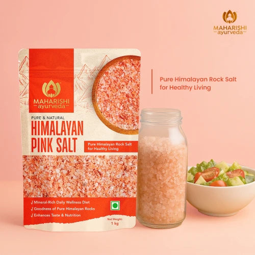 Pure Himalayan Pink Salt 1 Kg | Mineral-Rich Rock Salt Benefits