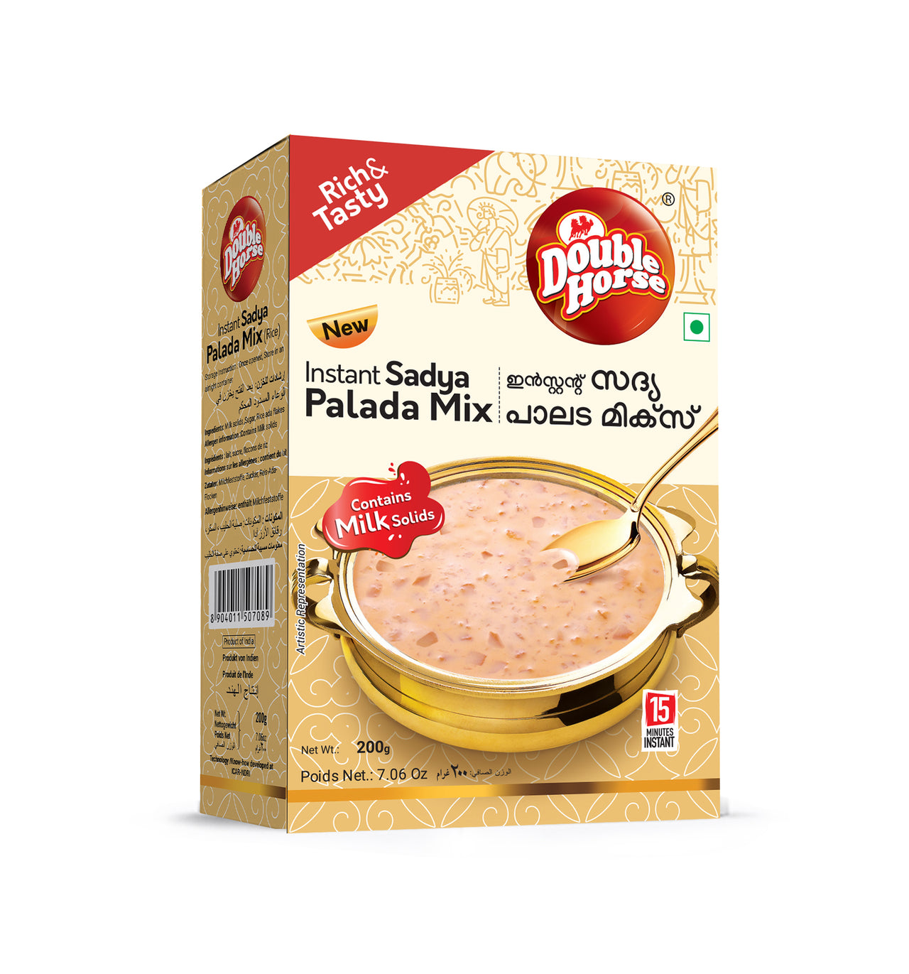 DOUBLE HORSE-Authentic Kerala Instant Sadya Palada Mix 200gm