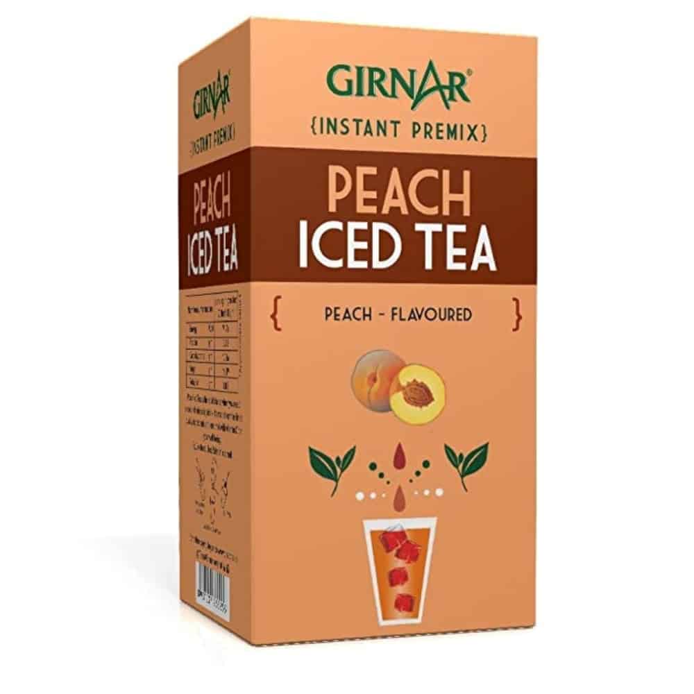 GIRNAR-Instant Premix Iced Tea – Peach Flavour-5 Sachets