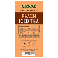 Thumbnail for GIRNAR-Instant Premix Iced Tea – Peach Flavour-5 Sachets