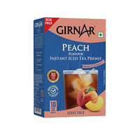 Thumbnail for GIRNAR-Instant Iced Tea Premix – Peach Flavour - 10 Sachets
