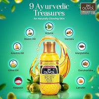 Thumbnail for JAC Olivol Body Oil - With Italian Olive Oil-For Soft, Smooth, Glowing & Healthy Skin 500ml (Pack of 2)